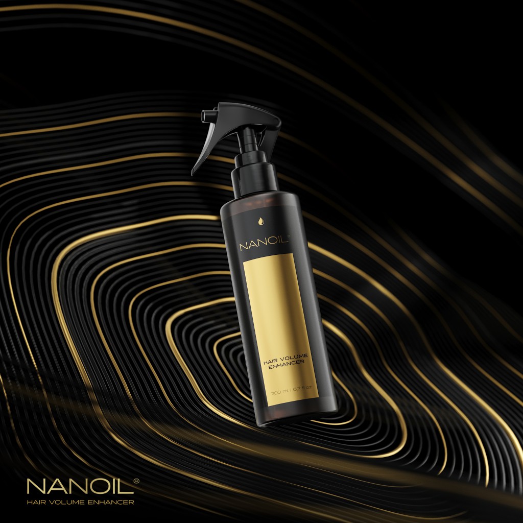 Nanoil hair volume spray