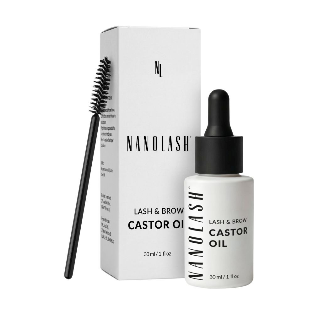 castor oil on eyebrows nanolash
